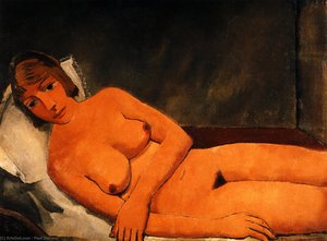 Reclining Nude — Paul Delvaux