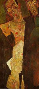 Les Prophets (double Autoportrait) — Egon Schiele