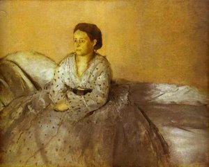 Portrait Of Estelle Musson, Madame Rene De Gas — Edgar Degas