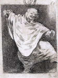 Fantasma Bailando Con Castañuelas — Francisco José De Goya Y Lucientes