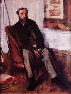 Portrét Muža — Hilaire-germain-edgar Degas