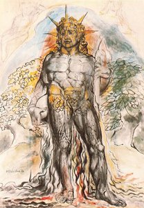 Il Corso Della Storia Umana Personificata — William Blake