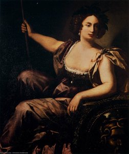 Minerva — Artemisia Gentileschi