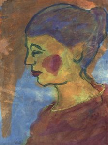 Dame — Emil Nolde