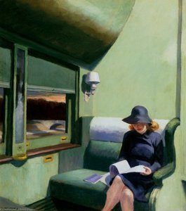 Compartment C Car — Edward Hopper