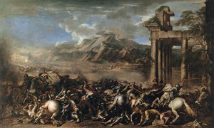 Heroic Battle — Salvator Rosa