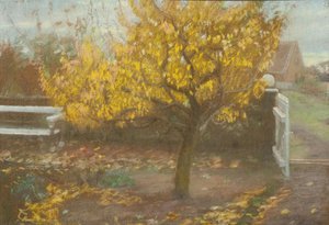 The Pear Tree, Autumn — Anna Kirstine Ancher