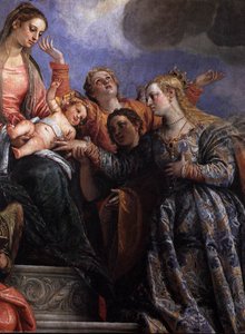 Sposalizio Mistico Di Santa Caterina (dettaglio) — Paolo Veronese