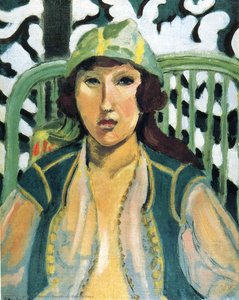 Mujer Con Vestido Oriental — Henri Matisse