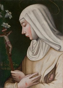 Saint Catherine With A Lily — Plautilla Nelli