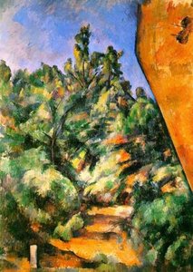 Bibemus. Den Röda Stenen — Paul Cézanne