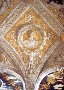 Decorazione Del Soffitto (dettaglio) — Andrea Mantegna