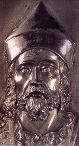 Door Of A Ciborium (detail) — Lorenzo Ghiberti