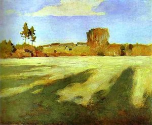 Field After Harvest — Isaak Ilyich Levitan