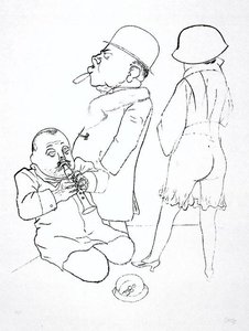 Detuned Flute — George Grosz
