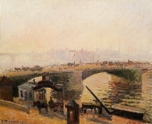 Morgenruten I Rouen — Camille Pissarro