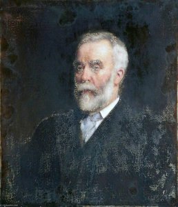 Portrait Of A Man With A White Beard — Robert Edward Morrison