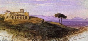 A View In The Roman Campagna — Edward Lear