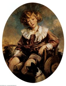 Portrait Of Antonin De Mun As A Young Boy — Jacques-émile Blanche