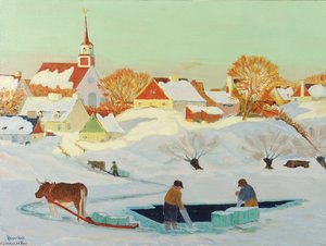 The Ice Harvest — Clarence Alphonse Gagnon