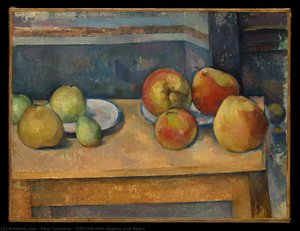 Bodegón Con Manzanas Y Peras — Paul Cézanne