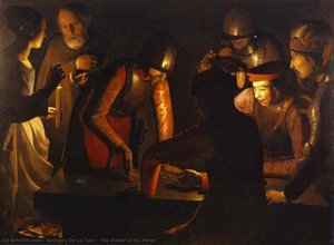 Il Rifiuto Di Pietro — Georges De La Tour