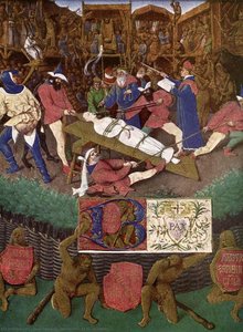 Martyrdom Of St. Apollonia — Jean Fouquet