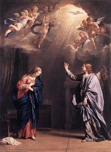 Verkündigung — Philippe De Champaigne