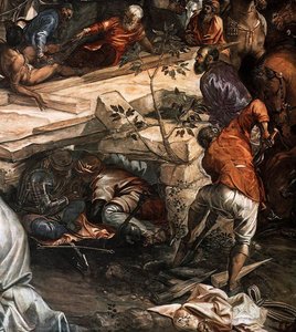Crucifissione (dettaglio) — Jacopo Tintoretto