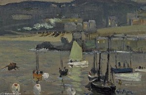 Twilight, St. Ives