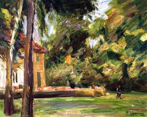 Veduta Dalla Birch Avenue Verso Il Nord-ovest — Max Liebermann