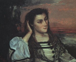 Gabrielles Portræt — Gustave Courbet