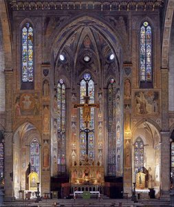 View Of The Interior — Agnolo Gaddi
