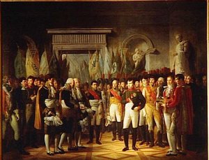 Napoleon Recoit Au Palais Royal De Berlin Les Deputes Du Senat Francais.19 Novembre 1806 — René Théodore Berthon