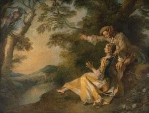 Lovers In A Landscape — Nicolas Lancret