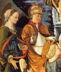 Madonna Della Cintola (detail) — Filippo Di Tommaso Lippi