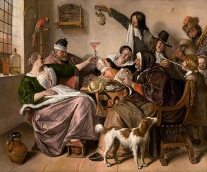 As The Old Sing, So Pipe The Young — Jan Havickszoon Steen