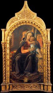 Madonna Col Bambino (madonna Di Tarquinia) — Filippo Lippi
