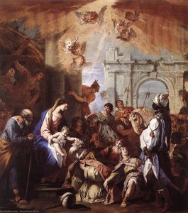 The Adoration Of The Magi — Sebastiano Ricci