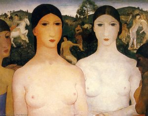 Chicas — Paul Delvaux