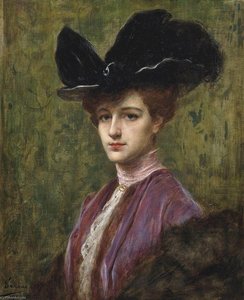Elegant Lady — Henri Adrien Tanoux