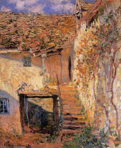 Os Degraus — Claude Monet