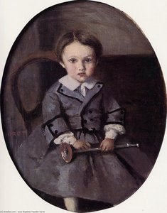 Maurice Robert Enfant — Jean-baptiste-camille Corot