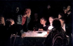 The Revolutionary Meeting. — Ilya Yefimovich Repin