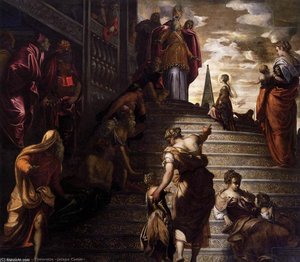The Presentation Of The Virgin — Jacopo Tintoretto