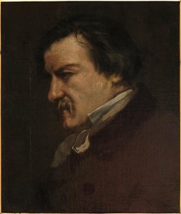 Portrait Of Champfleury — Gustave Courbet