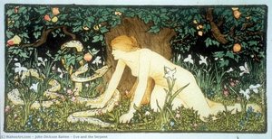 Eve And The Serpent — John Dickson Batten