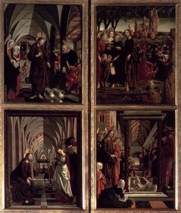 St Wolfgang Altarpiece: Scenes From The Life Of Christ — Michael Pacher