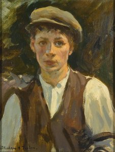 Study Of A Young Man — Stanhope Alexander Forbes