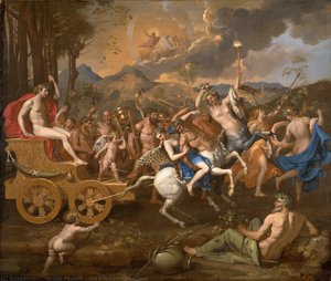 A Bacchus Triúmfja — Poussin